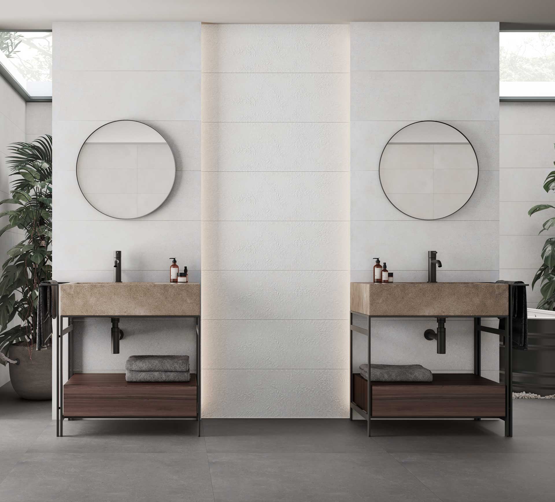 suelos de porcelana para baos